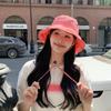 Summer Wide Brim Sun Hat Woman Daily Casual Bucket Hat Ladies Spring Travel Fisherman Cap Girl UV Protection Visor Hats