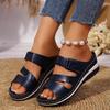 Fashion High-quality Women's Sandals 2025 New Women's Wedges Heels Sandals Casual Comfort Slippers Summer Beach Sandals Chaussures Femme