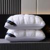 1PC Luxury 5-Star Hotel Quality Pillow, 48*74 Cm- Deep Sleep Neck Support, Non-Collapse High Pillow Core for All Seasons