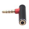 3.5mm 90 Degree Audio Adapter,3.5mm Right Angle Adapter Headphone Adapter,Female