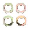 4Pcs Trailer Spindle Nut Retainer Metal Secure Fixation Wheel Spindle Nut Retainer Replacement for EZ Lube Jam Nut 2 To