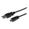 STARTECH 50cm USB 2.0 A To Micro B Cable - UUSBHAUB50CM - Black - Lifetime Warranty