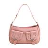 New Niche High-end Locomotive Spice Girl Style Underarm Bag Versatile Commuter Cool Shoulder Messenger Women's Bag