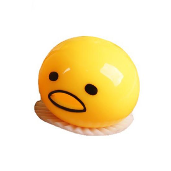 Squeeze Fidget Toy Yellow Liquid Relieve Boredom High Elasticity Eco-friendly Cartoon Egg Yolk  Squeezing Decompression Halloween Gift