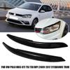 2Pcs Car Headlight Eyebrow Sticker Cover Trim for Volkswagen VW POLO MK5 2011 - 2018 Accessories
