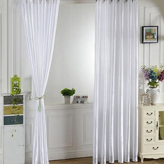 Curtain Solid Window Door Room Panel Sun Shade Curtain Curtain Ceiling Home Decoration