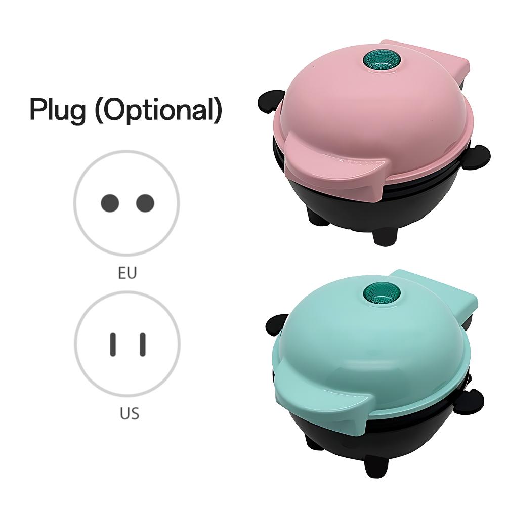 Mini Flower Donut Maker Machine Non Stick Home Commercial Electric Food Grade Breakfast Cake Maker