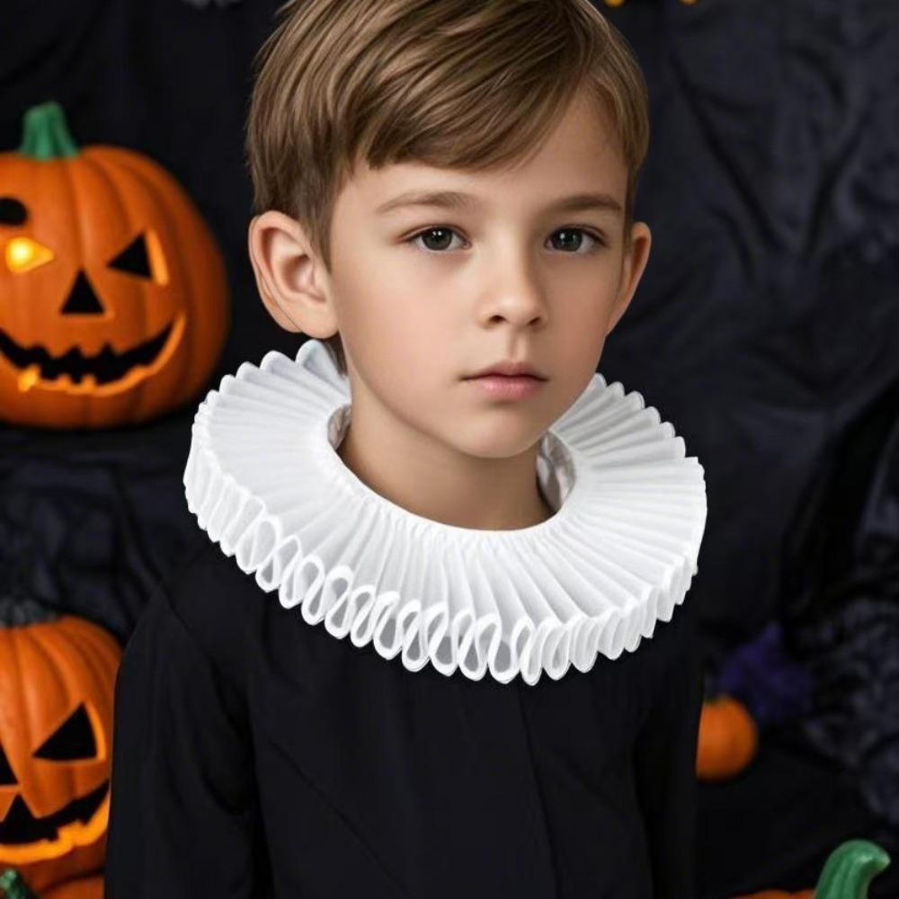 Elegant Renaissance False Collar Detachable Retro Ruff Collar Collar Accessory