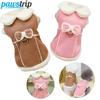 Winter Warm Pet Dog Coat Jacket with D-Ring Dog Clothes for Small Medium Dogs Chihuahua Bichon Outfit Puppy Clothes Pet Supplies