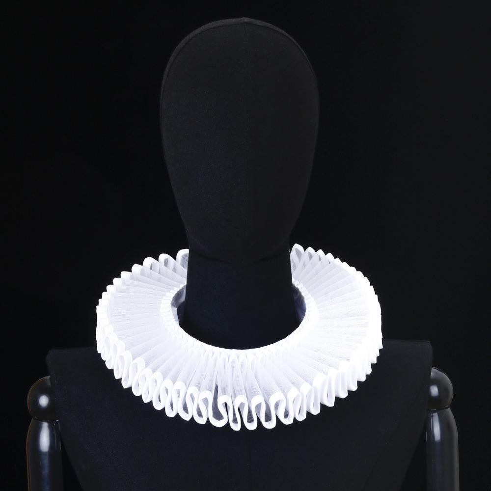 Elegant Renaissance False Collar Detachable Retro Ruff Collar Collar Accessory
