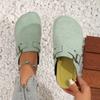 2025 Hot Sale Large Size Baotou Men's Slippers Suede Flat Heel Sandals Men's and Women's Same Cork Bottom Spot Cool Slippers