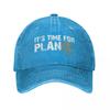 Hip Hop Denim It's Time For Plan B Bitcoin BTC Crypto Currency Baseball Caps Dad Cowboy Hats Blockchain Cap Hats
