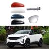 Compatible Rearview Mirror Shell & Cover for Peugeot 4008 (2017-2023) & 5008, Including Mirror Lens