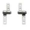 Metal Steel 360 Degree Torque Hinge Sliver Stop Hinge At Will Small Metal Damping Hinge Home