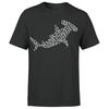 Hammerhead Shark Open Water Mens T-Shirt  Funny Scuba Diving Tee Or P1 A