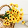 Modern Artificial Flower Realistic Shape Weather-resistant Ornamental