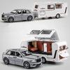 New 1/32 Rolls-Royce Cullinan RV Model Alloy Die-cast Off-road Vehicle Toy with Sound and Light Pull Back Camper Collection Ornaments Boy Gift