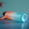 Gradient Color Space Cup, Large Capacity with Handle, Flip Lid, Straw; Portable Outdoor Fitness Sports Water Bottle.