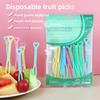 Bag of 50 Disposable Small Forks for Home Use Supermarket Tasting Cakes