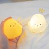 Cute Chicken Soft Lighting Small Night Light Bedside Lamp Decoration Bedroom Atmosphere Light Girl Children Gift