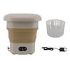 9L Folding Washing Machine Mini Portable Washing Machine Underwear Bucket Washer for Household