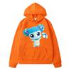 Tini Ping Autumn Hoodies Casual Jacket  Fleece Pullover Y2k Sudadera Boys Clothes Tini Ping Sweatshirt Anime Hoodie Kids Clothes Girls