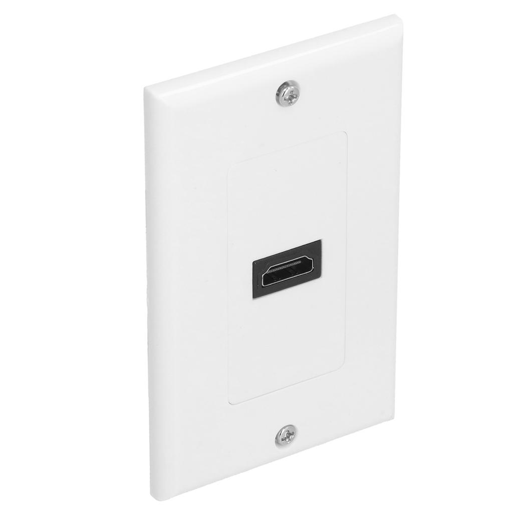 High Definition Multimedia Interface Wall Plate High Resolution 4K High Speed Pass Through No