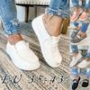 Summer Fashion Women's Casual Canvas Lace-up Loafers Flat-bottom Lace-up Outdoor Solid Color Shoes