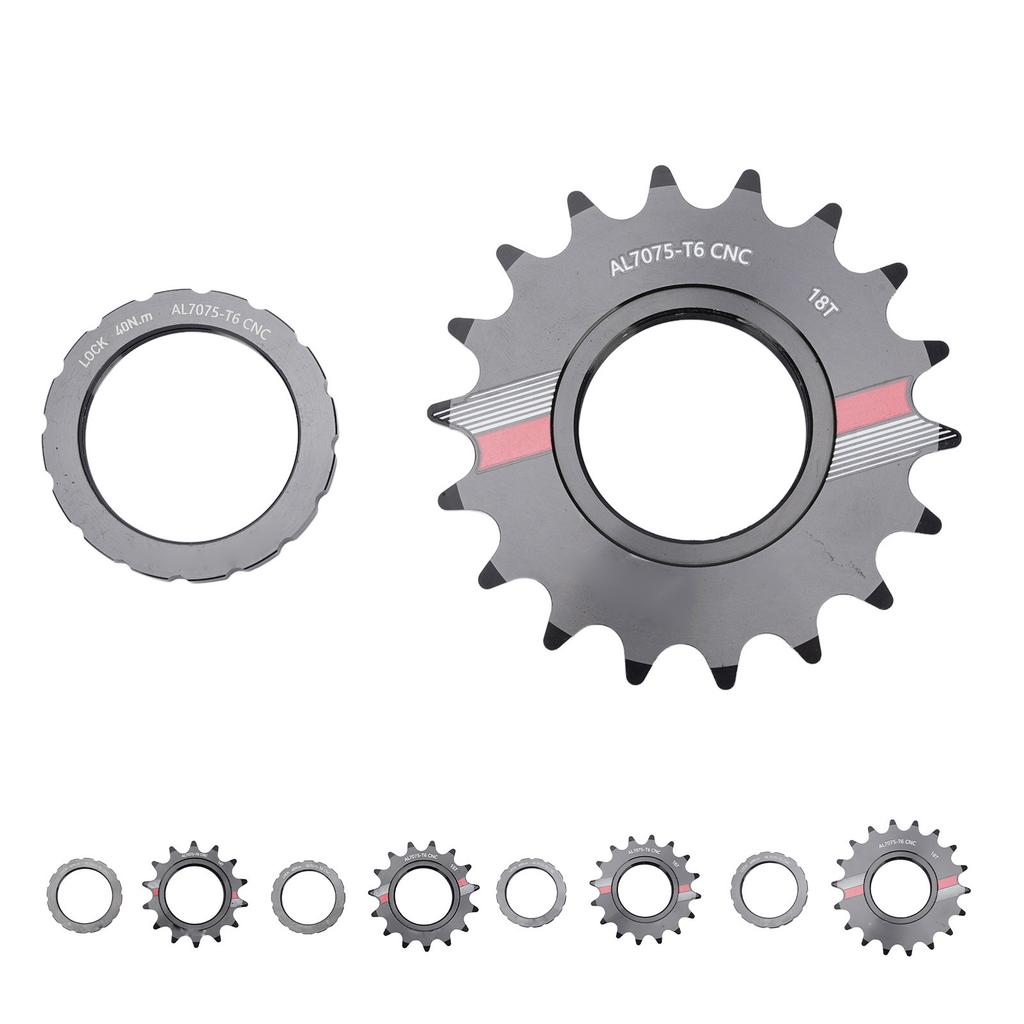 Fixed Gear Single Speed Bike Freewheel Aluminum Alloy Lightweight Cycle Freewheel Replacement