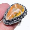 Natural Bumblebee Jasper Gemstone 925 Sterling Silver Gift Ring Size 9 E3o73