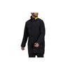 Parka Casual Mid-Length Stand Collar Jacket Men Outerwear Black GM3844