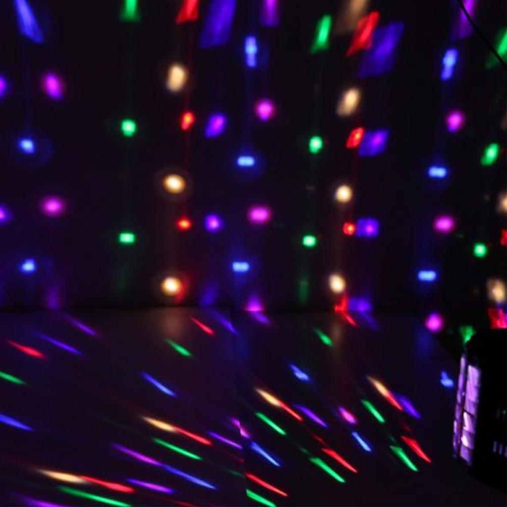 LED Mini KTV Bar Room Lights Stage Lights Sound Control Lights Seven Colors Rotating Lights