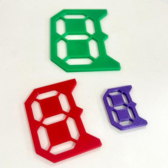 Digital Painting Template Set Plastic Number Stencil for Artists DIY Crafts And Home Decor Versatile Drawing Tools