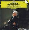 CD HERBERT VON KARAJAN - Beethoven Symphonie 1&2 F35G21032 POLY DOR Japan Classical Used