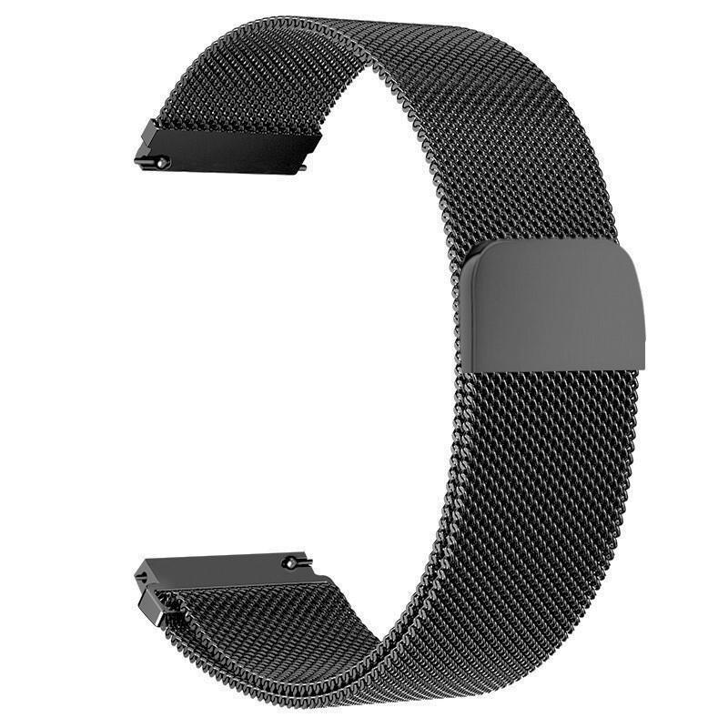 Milanese Stainless Steel Mesh Strap for Huawei GT3 & Samsung Watches, 20/22mm Universal Fit