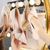 2025 Women’s Rhinestone Pointed Stilettos: Elegant Spring/Autumn Heels for Bridesmaids
