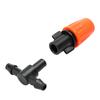 20pcs Small Size Plastic Adjustable Sprayer Nozzles Suits Garden Water Cooling Spray Sprinkler