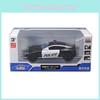 Aston 132 Martin Alloy Car Model Police Car With Sound Light For Collector