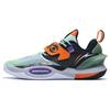 Li Ning All City 10 V2 Kinetic Lightweight Shock Absorption Low Top Basketball Shoes Men Basketball Shoes Green Black ABAS059-14