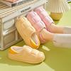 Winter Women Cotton Slippers Waterproof Warm Plush Shoes Fashion Indoor Home Thick Sole Footwear Non-Slip Solid Couple Slippers