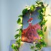 Monstera Leaves Artificial Vine String Lights Fairy Lamp For Bedroom Living Room Party Decoration
