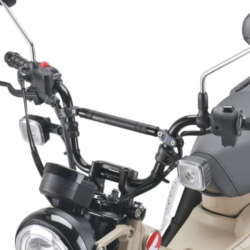 ZETA RACING Adjustable Mount Bar Handle Brace Type Maximum Use of Mounting Space with Dedicated Spacer Compatible with Bar Handles Without Braces (22.