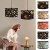 1PC Bohemian Table Lamp Shade Handmade Floral Print Lampshade Ethnic Style Ceiling Light Fixture 30x30x20cm
