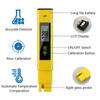 Digital pH Meter Portable Water Quality Tester with Glass Probe 0-14 pH Range High Accuracy Testing Kit for Lab and Home Use 