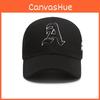 Letter A Embroidery Baseball Cap Breathable Outdoors Sun Protection Hat Gift