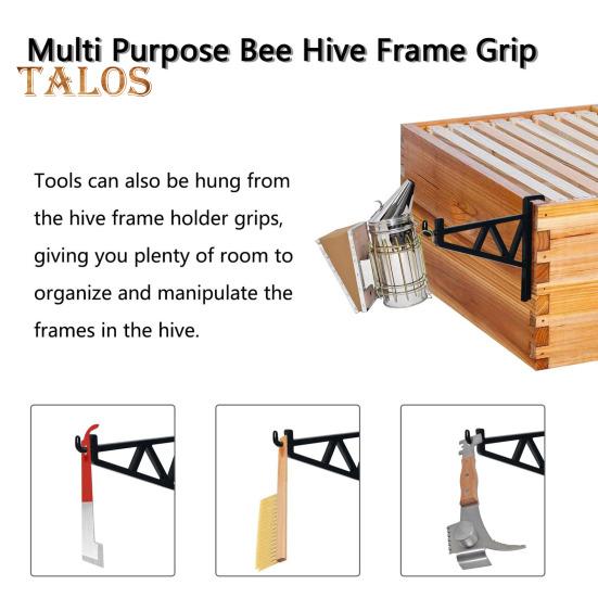 6Pcs Beehive Frame Holders Beekeeping Hive Stand Beehive Inspection Bracket Tool Beekeeping Frame Stand Supplies