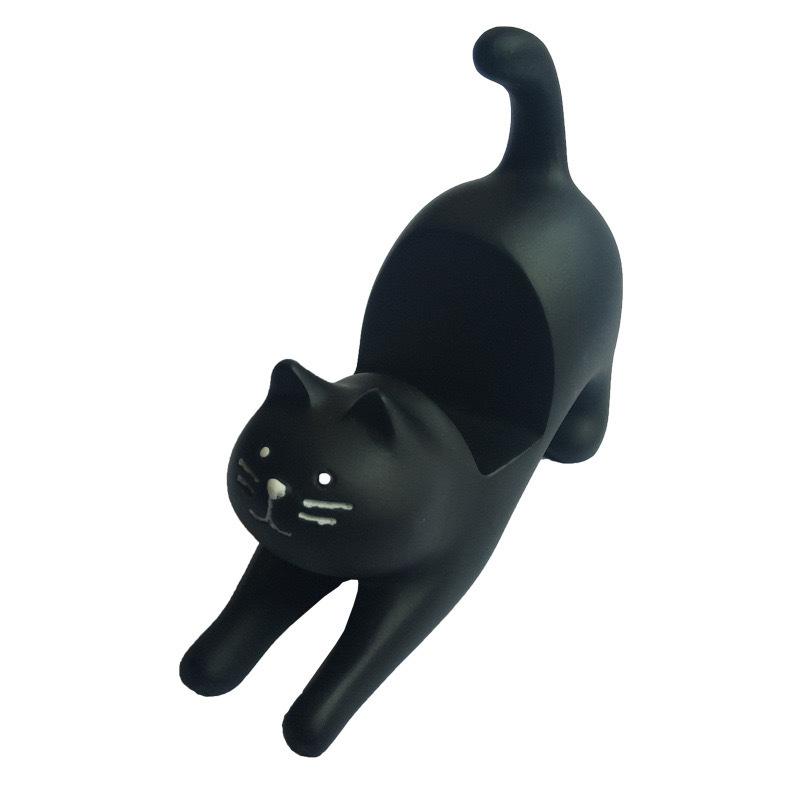 CreativeMobile Phone Holder Desktop Stretched Cat Cute Ornaments Suitable For Placing Mobile Phones And Tablets Resin Crafts