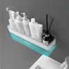 Wall Hanging Toilet Bathroom Storage Cabinet Rack Punch Free Multifunctional Artifact Above Toilet Rack Shelf Organizer