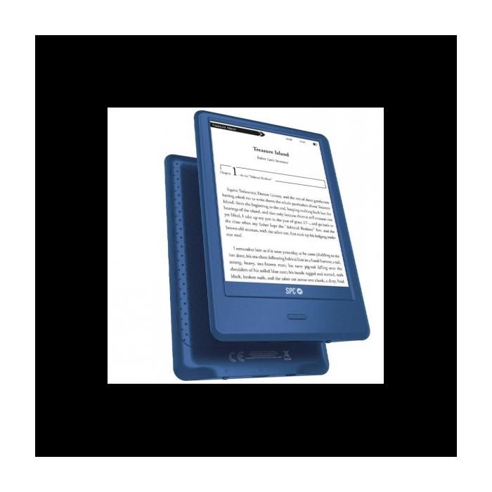 E-book - SPC - Dickens Light 2 Pro - 6 Pouces - 8 Go - USB-C - Bleu