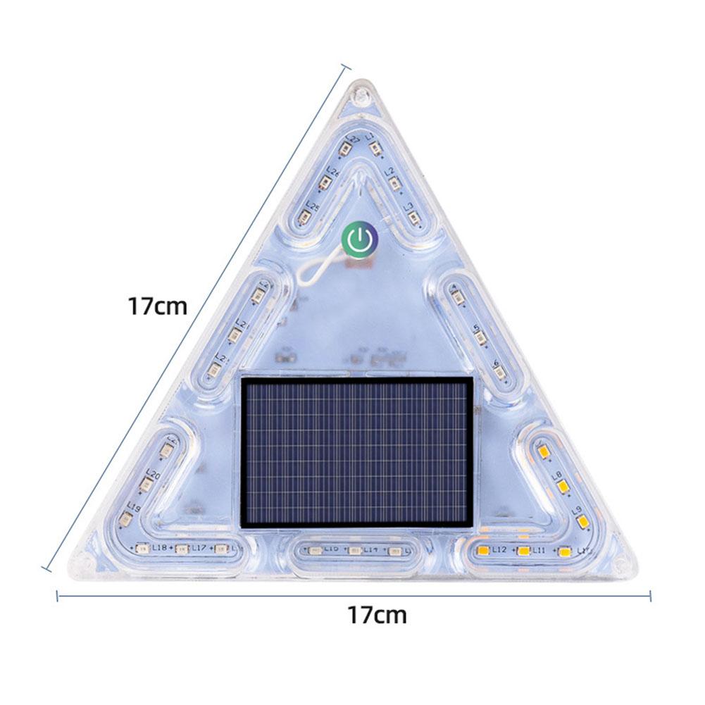 12V LED Aircraft Signal Strobe Lights USB Chargeable Bike Drone With Remote Control Triangle Car Brake Tail Light